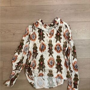 Mystree Multicolor Patterned Blouse